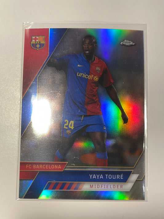 Topps Chrome FC Barcelona 2023 - Yaya Toure