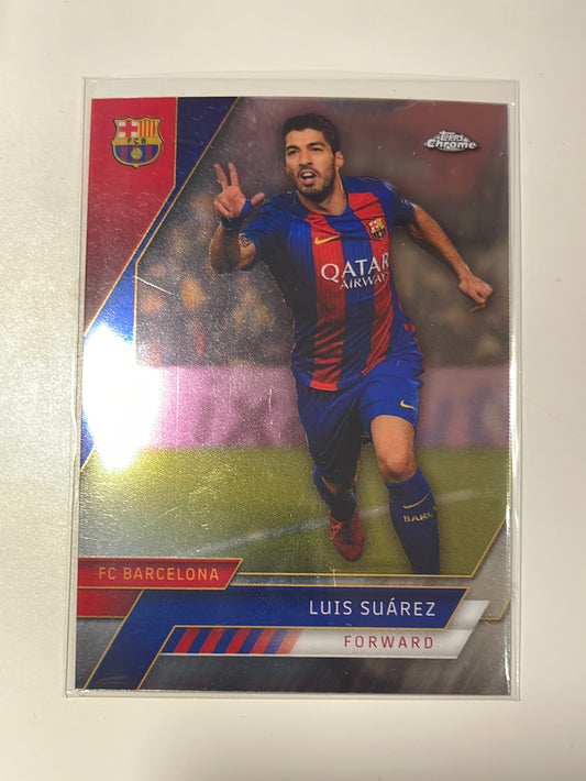 Topps Chrome FC Barcelona 2023 - Luis Suarez