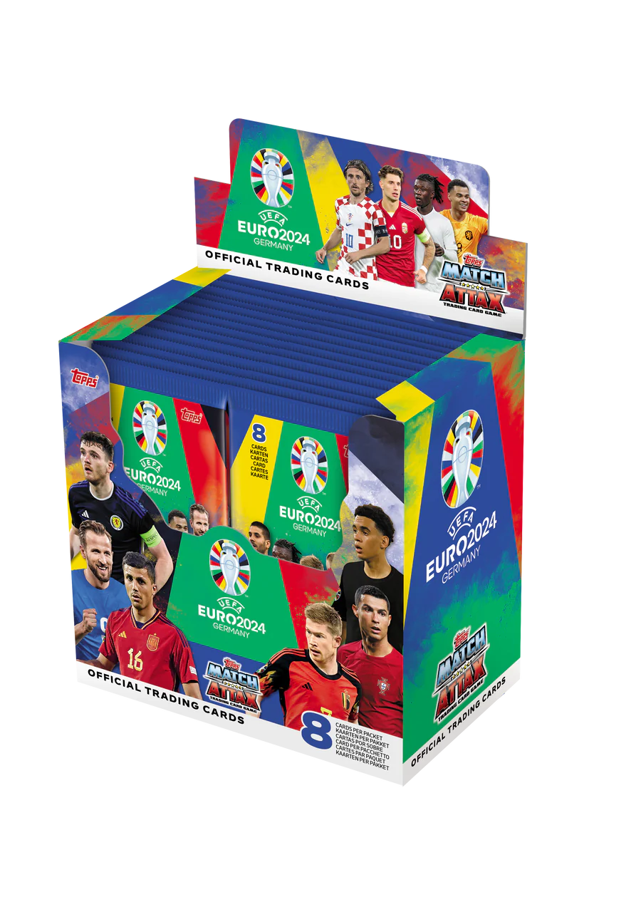Match Attax Euros 2024  - Booster box med 36 pakker