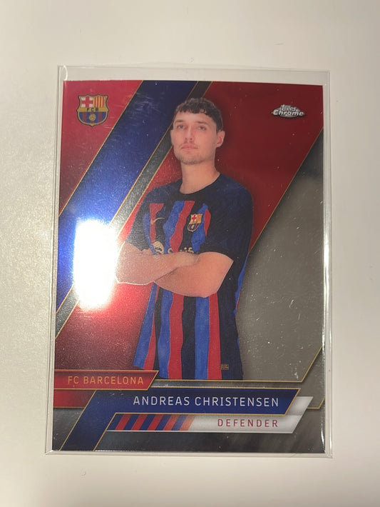 Topps Chrome FC Barcelona 2023 - Andreas Christensen