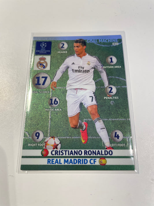 Panini Champions League 13/14 Adrenalyn XL | Goal Machine | Cristiano Ronaldo