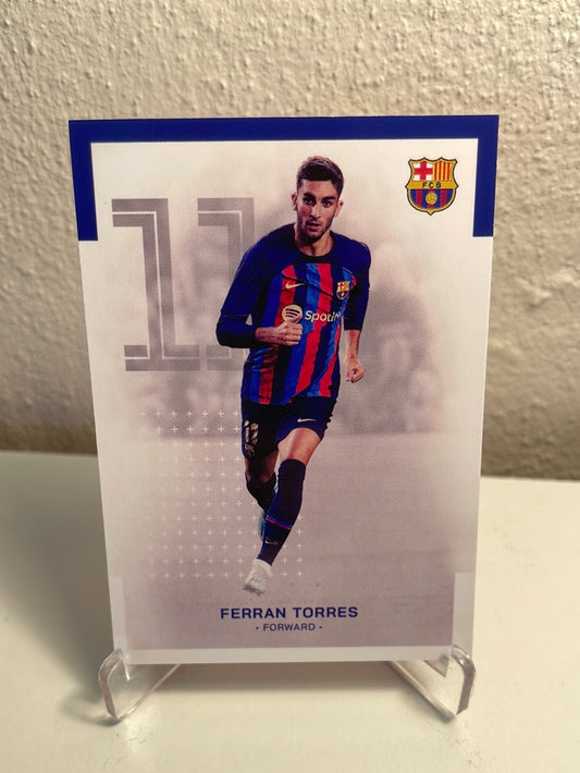 Topps FC Barcelona Mannschaftsset 2023 | Ferran Torres
