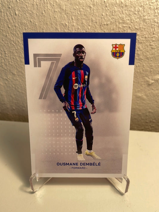 Topps FC Barcelona Mannschaftsset 2023 | Ousmane Dembélé