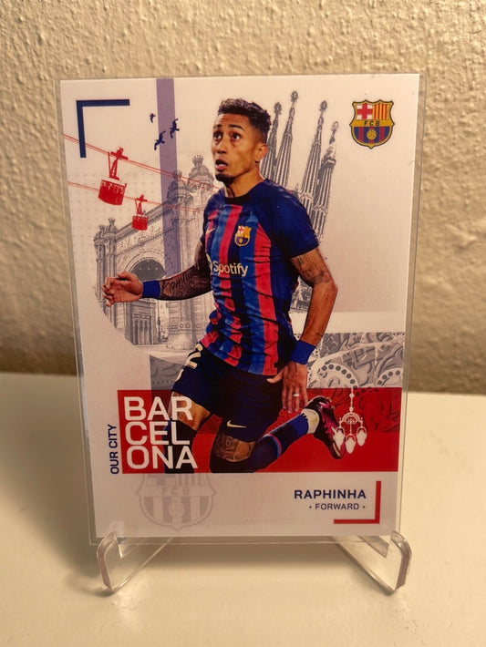 Topps FC Barcelona Team Set 2023 | Our City | Raphinha