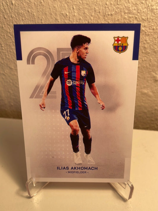 Topps FC Barcelona Team Set 2023 | Ilias Akhomach