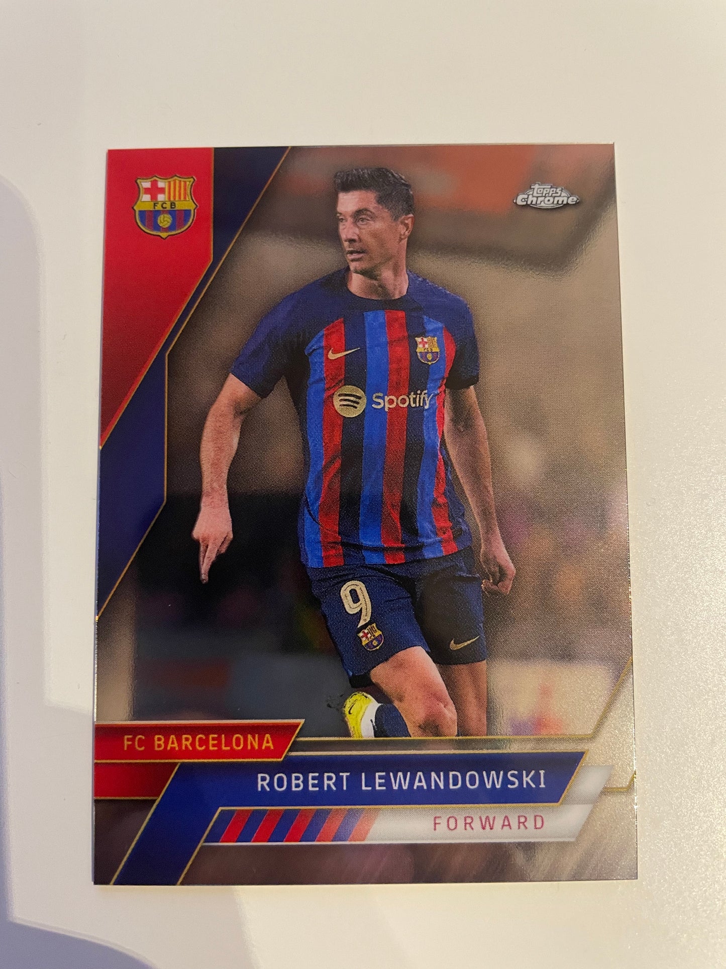 Topps Chrome FC Barcelona 22/23 | Robert Lewandowski