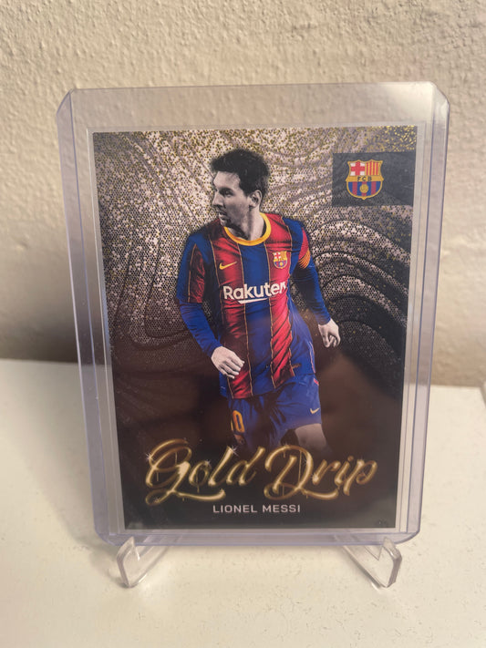 Topps FC Barcelona 22/23 | Gold Drip | Lionel Messi