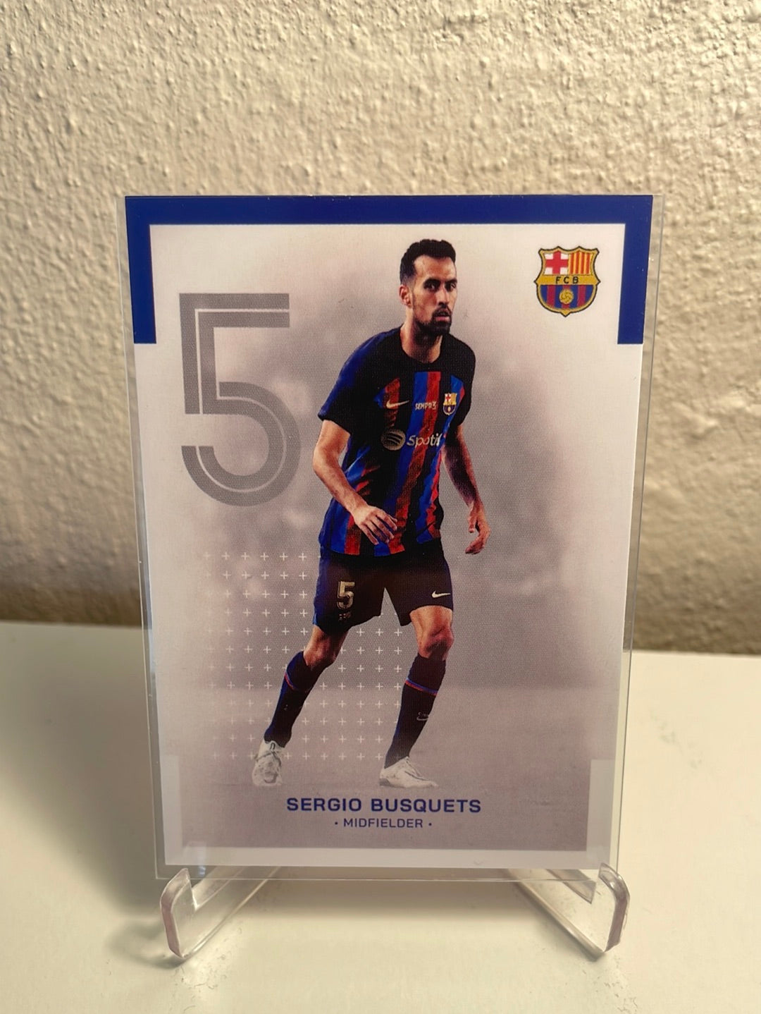 Topps FC Barcelona Mannschaftsset 2023 | Sergio Busquets