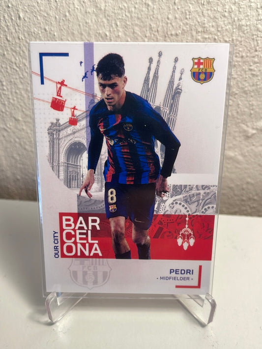 Topps FC Barcelona Mannschaftsset 2023 | Unsere Stadt | Peter