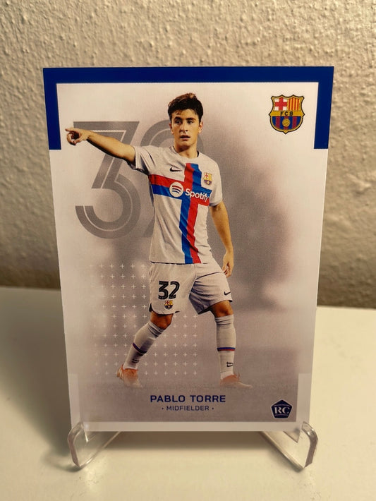 Topps FC Barcelona Mannschaftsset 2023 | Pablo Torre