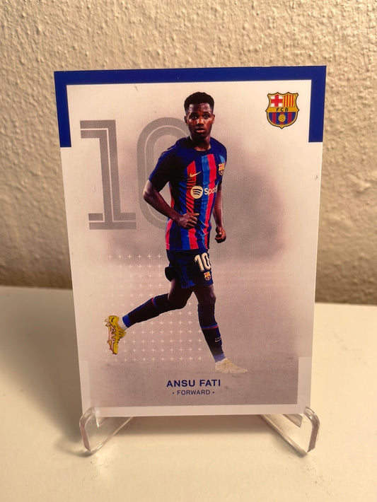 Topps FC Barcelona Mannschaftsset 2023 | Ansu Fati