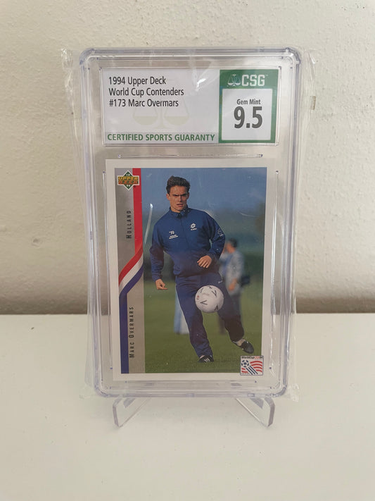 Upper Deck 1994 - World Cup Contenders | Marc Overmars | CSG 9.5